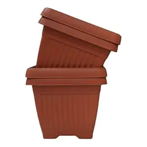 Bello Square Plastic Planter