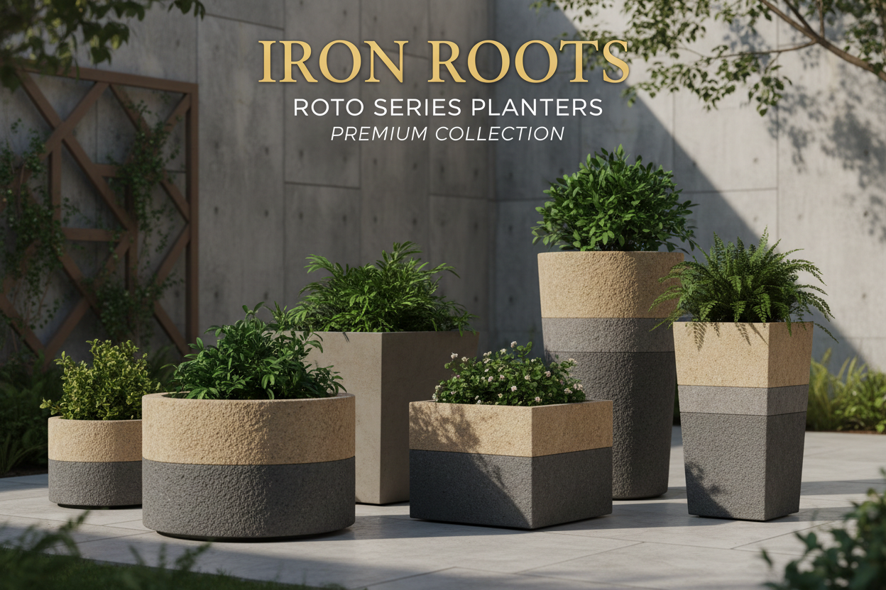 Planters & Fixtures – Roto Series