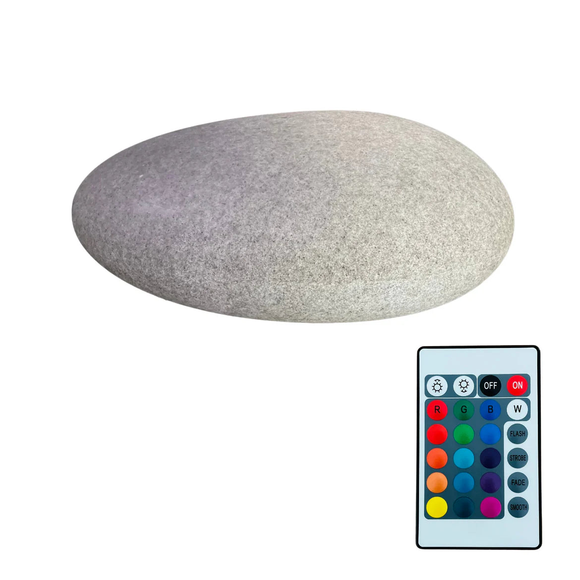 Pebbles Planter Medium Stone Finish