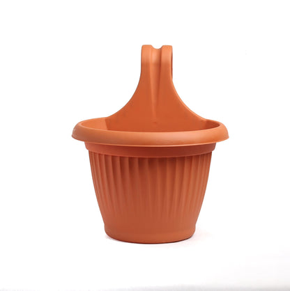 Bello Hook Plastic Hanging Pot For Home and Garden(Pack of 1)