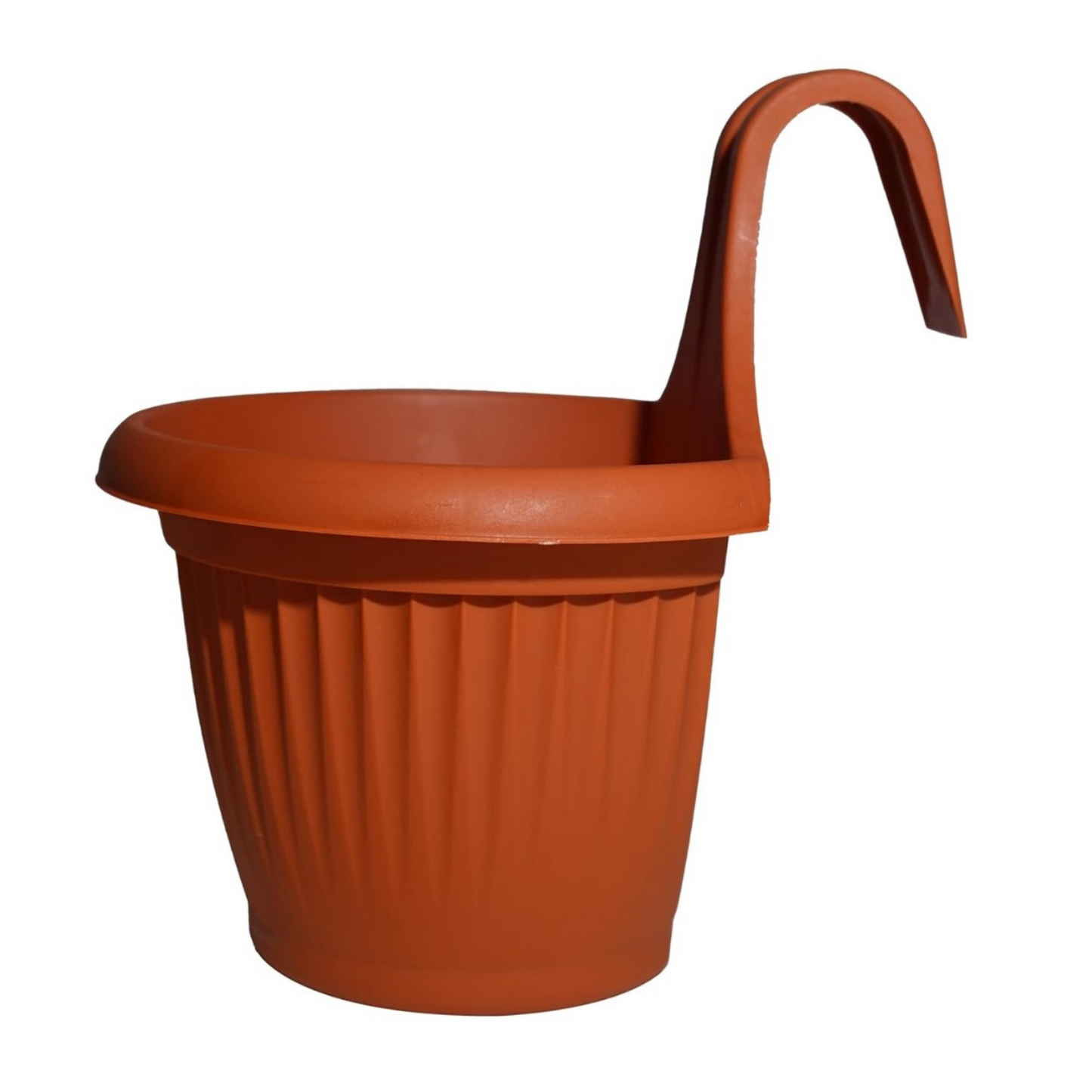 Bello Hook Plastic Hanging Pot For Home and Garden(Pack of 1)