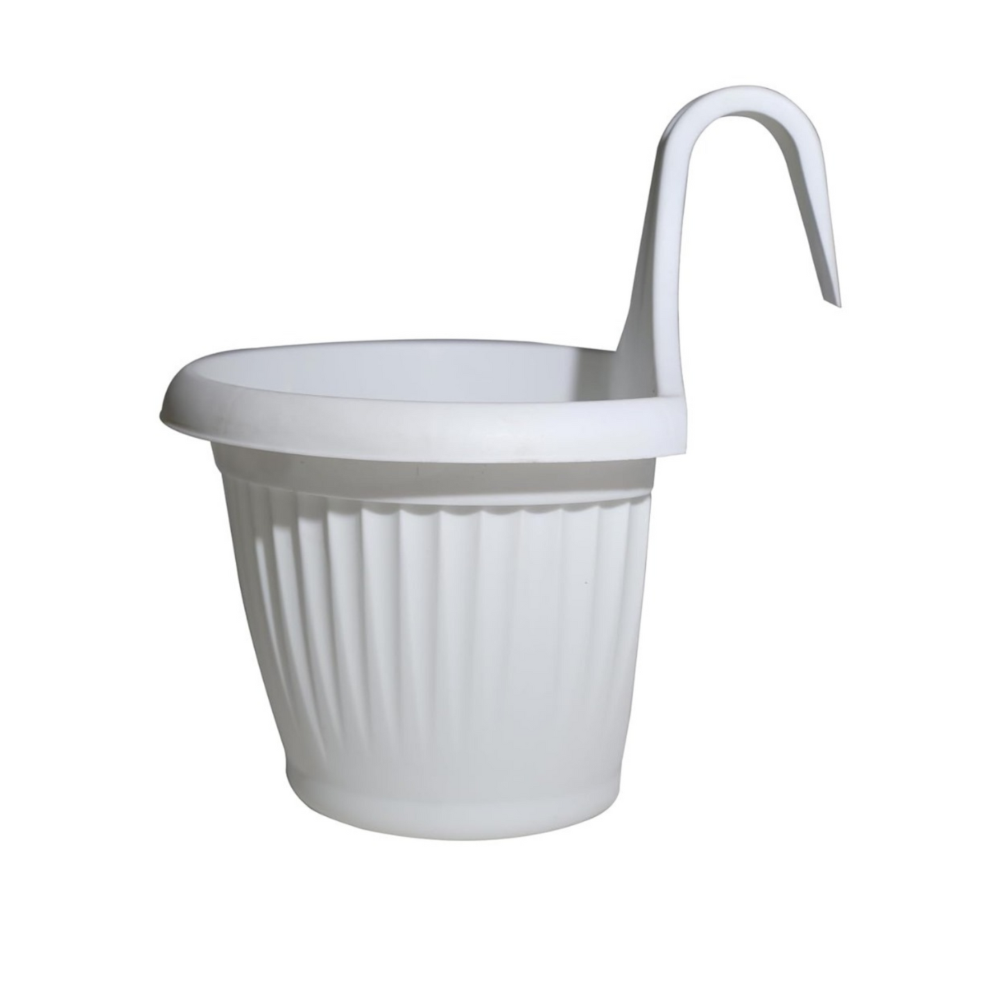 Bello Hook Plastic Hanging Pot For Home and Garden(Pack of 1)