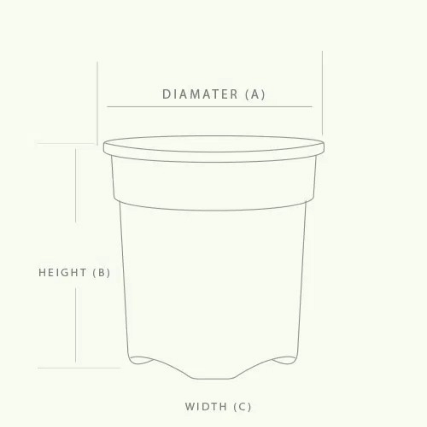 GroPro Advance Plastic Pot