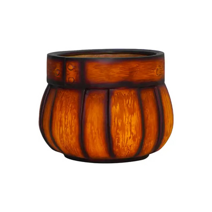 Wooden Barrel Medium