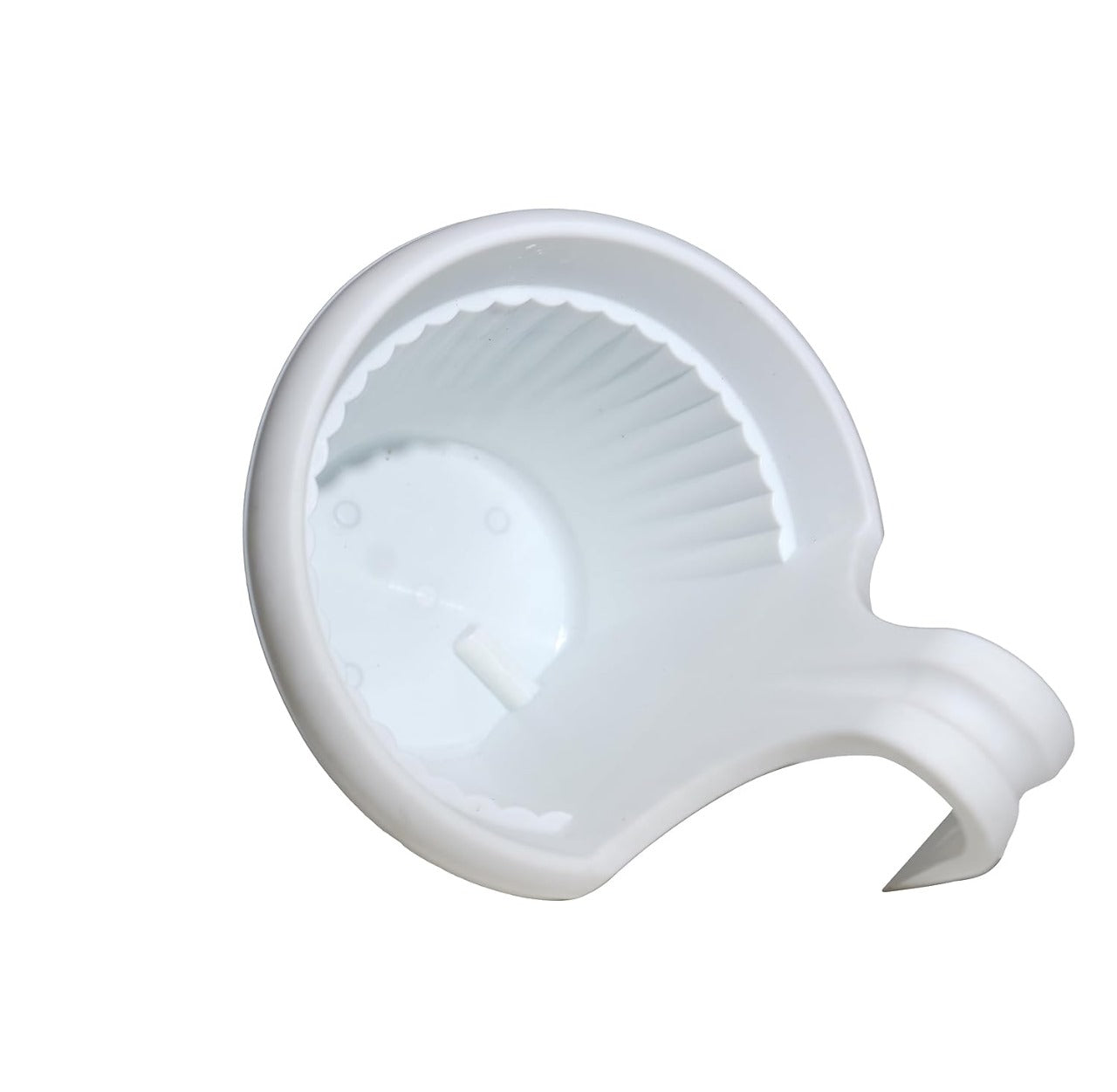 Bello Hook Plastic Hanging Pot For Home and Garden(Pack of 1)